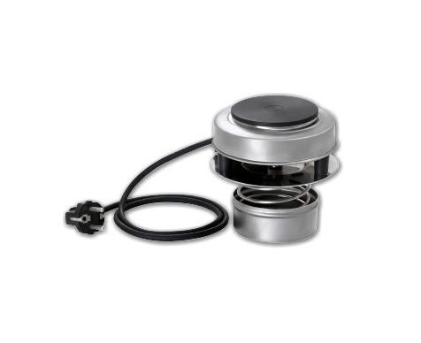 Chafing Dish-Heizung 230 V rund /  mit Feder